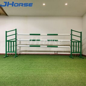 Horse Show Jumping Stand Factory - OEM/ODM Custom Horse Show Jumping Stand with Colorful Aluminum Tubes