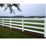 Portable Horse Farm Fence Factory - OEM/ODM Customized White Portable Horse Farm PVC Steel Fence with Gate