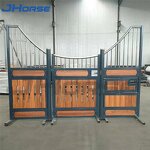 Portable Horse Stall Dividers Factory - OEM/ODM Custom Portable Horse Stall Dividers Freestanding Bamboo Fencing Panels