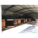 Hot Dip Swing Door Horse Stable Box Manufacturer - OEM/ODM Custom Hot Dip Swing Door Outdoor Horse Stable Box Stall