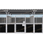 Hot-dipped Galvanized Pipe Horse Stable Factory - OEM/ODM Custom High Quality Hot-dipped Galvanized Pipe Horse Stable