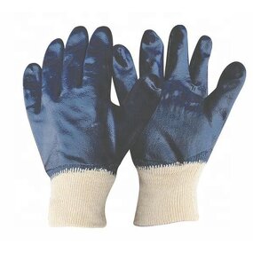 Industrial Work Glove Factory - OEM/ODM Custom Heavy Duty Double Nitrile Coated En388 Gloves