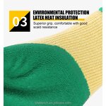 Latex Gloves for Work Manufacturer - OEM/ODM Custom High Quality Latex Gloves Cotton Liner CE En 388