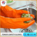 Latex Household Glove Factory - OEM/ODM Custom 100g Latex Household Glove Kitchen Cleaning Gloves