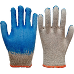 Orange Poly Cotton Latex Glove Manufacturer - OEM/ODM Custom Cheap Price Orange Poly Cotton Latex Glove Smooth