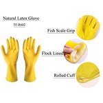 Waterproof Latex-Coated Gloves Manufacturer - OEM/ODM Custom Duty Nitrile Gloves Waterproof Latex-Coated for Food