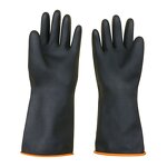 Cleaning Black Rubber Gloves Factory - OEM/ODM Custom Wholesale Cleaning Black Rubber Long Sleeve Gloves