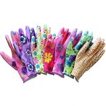 China Cheap Wholesale PU Gloves Factory - OEM/ODM Custom China Cheap Wholesale Flower PU Coated Garden Gloves