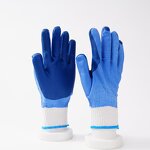 White Cotton Red Rubber Gloves Factory - OEM/ODM Custom White Cotton Red Rubber Laminated Cheap Polyester Gloves