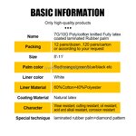 Rubber Latex Coated Gloves Factory - OEM/ODM Custom Wholesale Rubber Latex Coated Gloves CE EN388 EN420