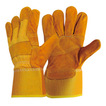 Short Leather Welding Work Glove Factory - OEM/ODM Custom Short Leather Welding Work Glove EN288 EN420