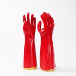 Thermal Chemical Resistant PVC Gloves Manufacturer - OEM/ODM Custom Thermal Oil Acid Chemical Resistant PVC Gloves