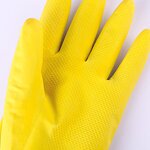 Dip Flock Lined Household Gloves Manufacturer - OEM/ODM Custom Dip Flock Lined Household Latex Gloves