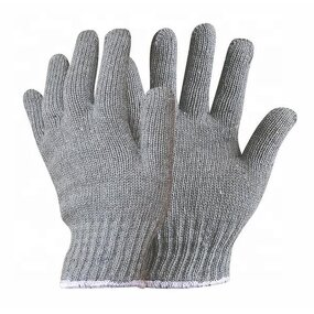 Labour Cotton Knitted Gloves Factory - OEM/ODM Custom Labour White Cotton Knitted Safety Work Gloves