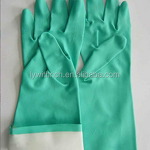 Green Nitrile Work Gloves Manufacturer - OEM/ODM Custom Wholesale Green 15 Mil Industry Nitrile Work Gloves
