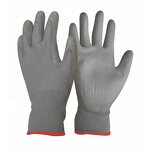 OEM Black PU Work Gloves Factory - OEM/ODM Custom OEM Black PU Work Gloves Machine Knitted Shell