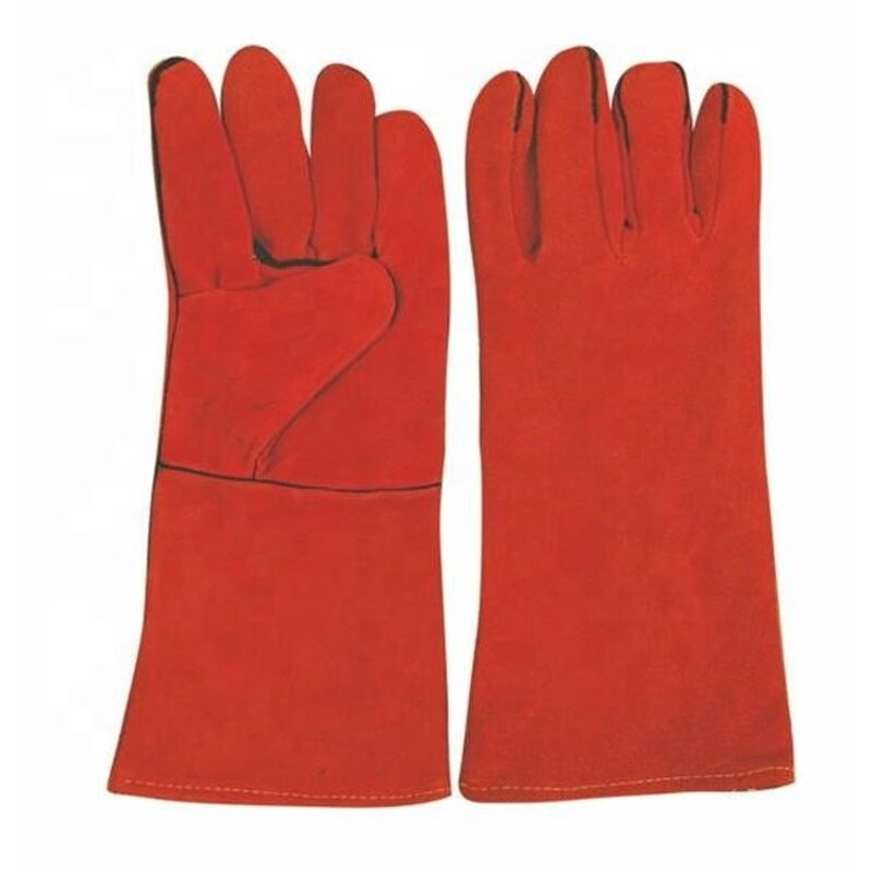 Long Leather Welding Gloves Manufacturer - OEM/ODM Custom Long Leather Welding Work Gloves for Welders