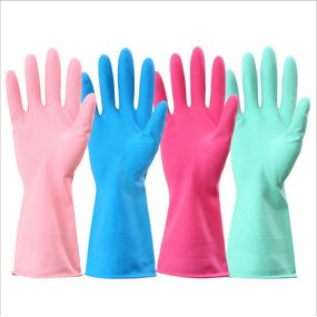 Household Rubber Washing Gloves Factory - OEM/ODM Custom Reusable Protective Household Rubber Washing Gloves