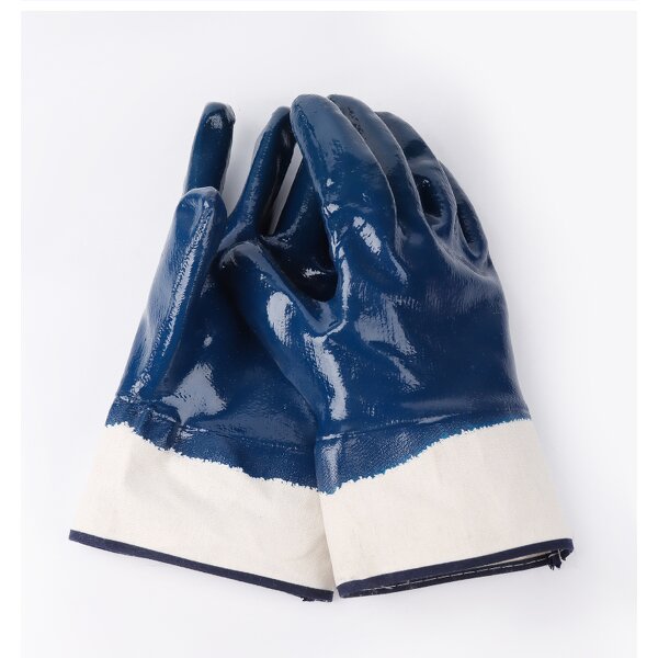 Nitrile Dipping Industrial Gloves Factory - OEM/ODM Custom Oil Field Industrial Nitrile Dipping Working Gloves