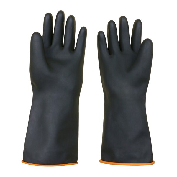 Anti-Slip Palm Work Gloves Manufacturer - OEM/ODM Custom Black Industrial Latex Non-Slip Palm Abrasion Resistant
