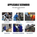 Industrial Work Glove Factory - OEM/ODM Custom Heavy Duty Double Nitrile Coated En388 Gloves