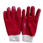 Oil Resistant Red Pvc Gloves Factory - OEM/ODM Custom Oil Resistant Red Pvc Work Gloves