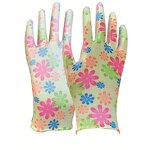 China Cheap Wholesale PU Gloves Factory - OEM/ODM Custom China Cheap Wholesale Flower PU Coated Garden Gloves