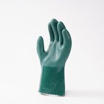 Red PVC Oil-Resistant Gloves Manufacturer - OEM/ODM Custom Red PVC Oil-Resistant Work Gloves Durable Protection