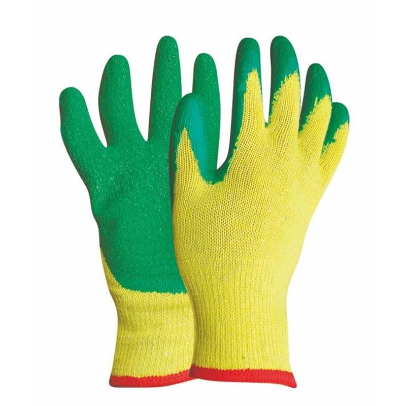 White Cotton Coated Green Latex Gloves Factory - OEM/ODM Custom Factory Price White Cotton Green Latex Gloves