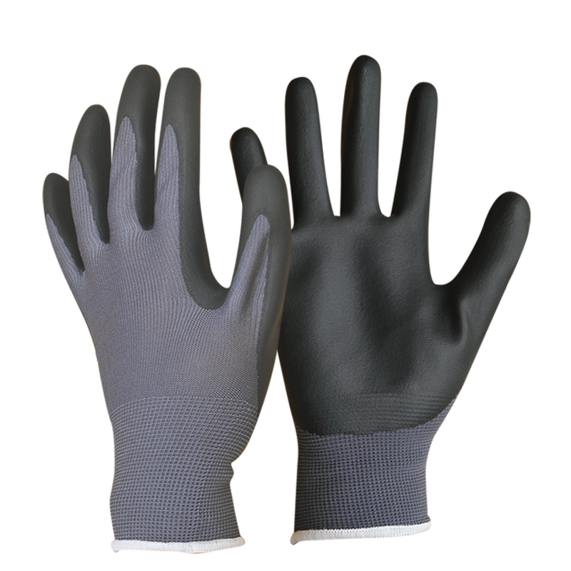 Oil Resistant Utility Gloves Factory - OEM/ODM Custom Top Sale Oil Resistant Foam Nitrile Coated Work Gloves