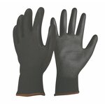 Cheapest Economic PU Gloves Manufacturer - OEM/ODM Custom Cheapest Economic 13G Nylon PU Palm Coated Gloves