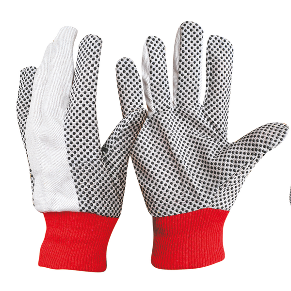 PVC Dotted Canvas Gloves Manufacturer - OEM/ODM Custom PVC Dotted Canvas Cotton Hand Gloves