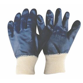 Work Industrial Gloves Manufacturer - OEM/ODM Custom Jersey Fully Nitrile Coated Knitted Wrist Gloves