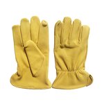 Yellow Deer Skin Driving Gloves Factory - OEM/ODM Custom Yellow Deer Skin Leather Driving Gloves