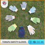 Garden Safety Working Gloves Manufacturer - OEM/ODM Custom Hot Sale PVC Dotted Garden Safety Working Gloves EN 388