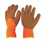 Acrylic Liner Latex Gloves Factory - OEM/ODM Custom Cheap Acrylic Liner Brushed Latex Coated Winter Gloves