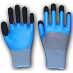 Protective Hand Fluorescent Green Gloves Manufacturer - OEM/ODM Custom Fluorescent Green Polyester Latex Coated Gloves EN388