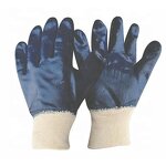 Nitrile Gloves Manufacturer - OEM/ODM Custom Blue Nitrile Fully Coated Work Gloves