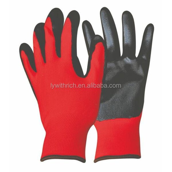 Cheap Nitrile Coated Gloves Manufacturer - OEM/ODM Custom Cheap 13 Gauge Nitrile Coated Hand Safety Gloves