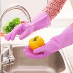 Yellow Latex Dishwashing Gloves Factory - OEM/ODM Custom Hot Sale Yellow Color Latex Dishwashing Gloves