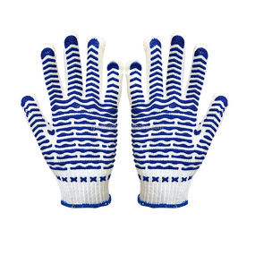 Cotton Liner Working Gloves Manufacturer - OEM/ODM Custom Cotton Liner Working Gloves With Pvc Dots Garden