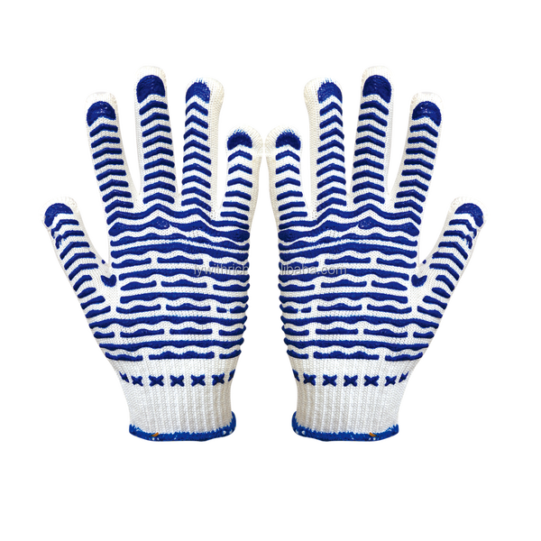 Cotton Liner Working Gloves Manufacturer - OEM/ODM Custom Cotton Liner Working Gloves With Pvc Dots Garden