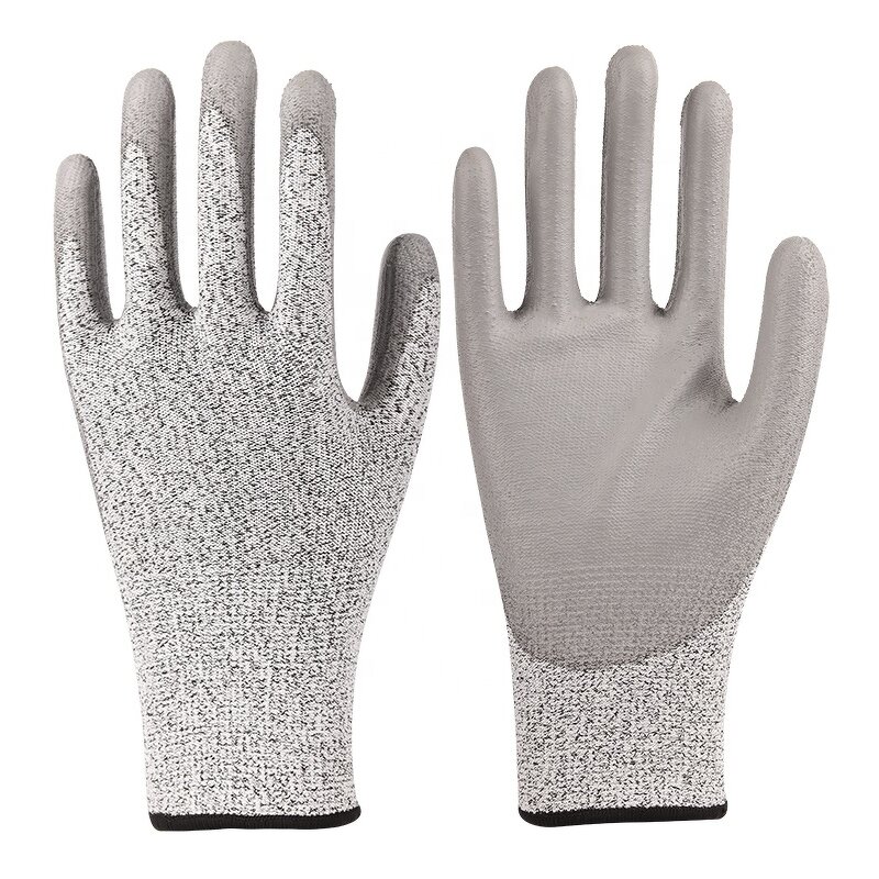 Cut Resistant Gloves Manufacturer - OEM/ODM Custom 13G Nylon HPPE Liner PU Coated Gloves