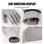 Cut-protection Work Safety Gloves Manufacturer - OEM/ODM Custom HPPE PU Coated Anti-cut Level 5 Gloves