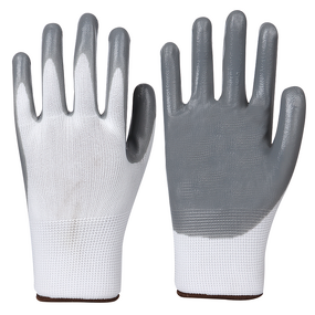 Polyester Liner Nitrile Gloves Manufacturer - OEM/ODM Custom Polyester Liner Nitrile Coated Gloves Machine
