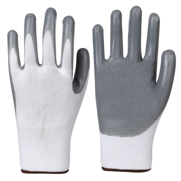 Polyester Liner Nitrile Gloves Manufacturer - OEM/ODM Custom Polyester Liner Nitrile Coated Gloves Machine