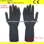 Anti-Slip Palm Work Gloves Manufacturer - OEM/ODM Custom Black Industrial Latex Non-Slip Palm Abrasion Resistant
