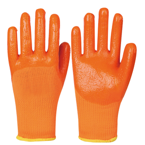 Oil Proof Pvc Gloves Manufacturer - OEM/ODM Custom Oil Proof Pvc Gloves Terry Cloth Coated Anti-Slip