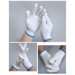 Cotton Garden Gloves Manufacturer - OEM/ODM Custom 500g/doz Cotton Gloves 10 Gauge Knitted Work Gloves
