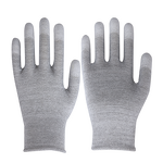 13G White PU Coated Gloves Manufacturer - OEM/ODM Custom 13G White Polyester White PU Palm Coated Gloves